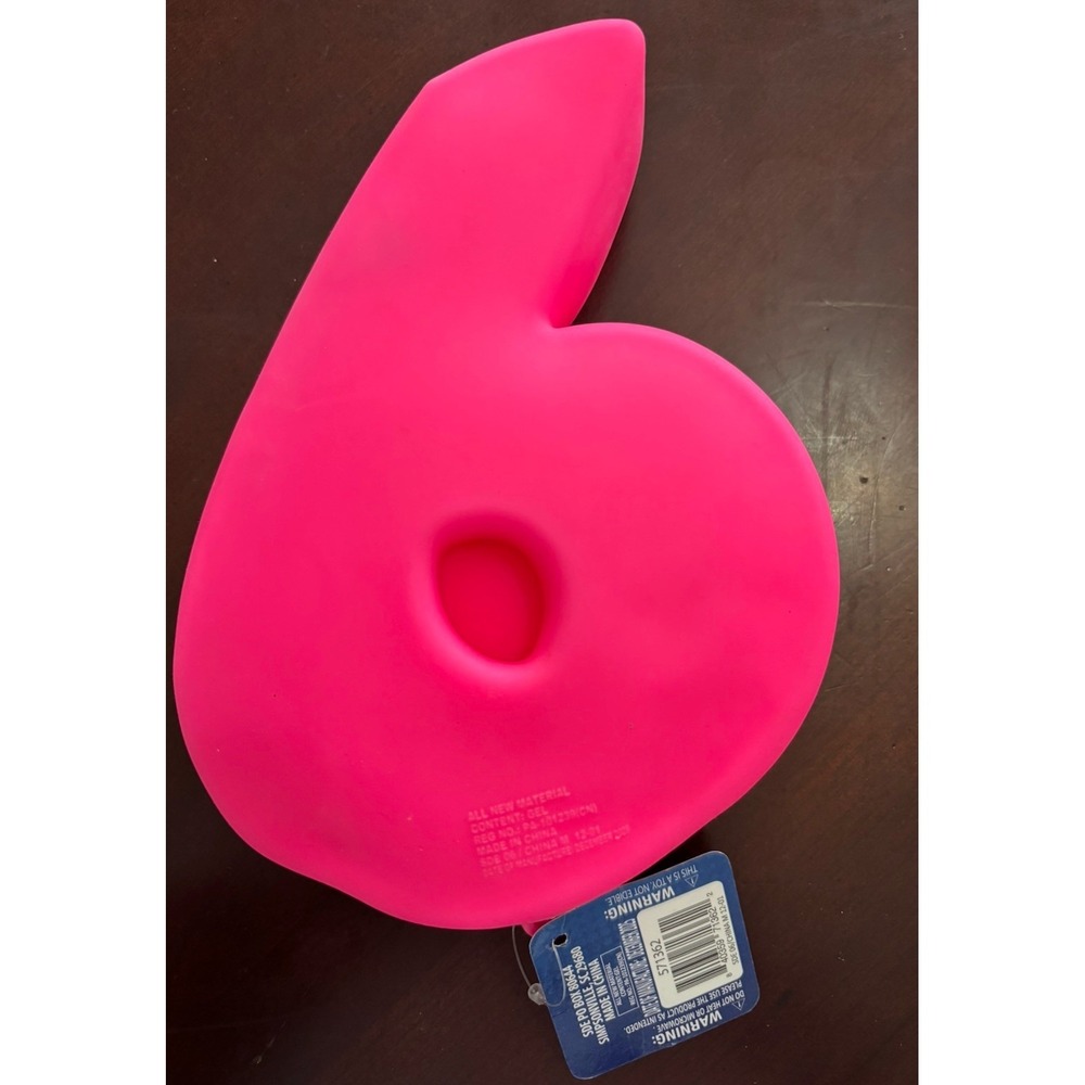 Toymendous Squeeze 6 7 Pink  Orange Squishy Fidget Stress Relief Sensory Viral - Picture 5 of 7